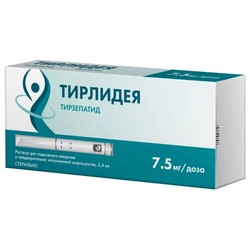 Тирлидея р-р для п/к введ. 7.5 мг/доза 2.4 мл 1 шт.