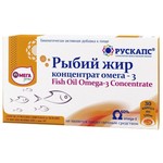 Рыбий жир концентрат Омега-3, Омегадети капсулы 500 мг 30 шт