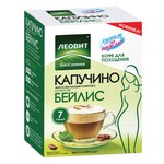 Кофе, Худеем за неделю 9 г 7 шт Капуччино жиросжигающий со вкусом бейлис