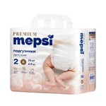 Подгузники, Mepsi (Мепси) 4-9 кг р. s 24 шт премиум