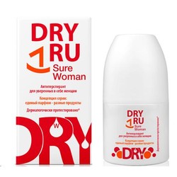 Антиперспирант для женщин DryRu Шуэ Вуман для уверенных в себе женщин ролл-он 50 мл
