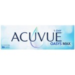 Линзы контактные Acuvue Уан Дей Оазис Макс bc 9.0 мм d=14.3 30 шт. (-4.00)