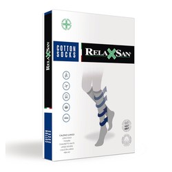 Гольфы антиварикозные мужские Relaxsan Коттон Сокс с хлопком компрессия 22-27 р. 3