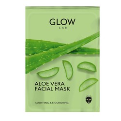 Маска для лица Glow Lab алоэ вера 25 мл