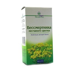 Бессмертника песчаного цветки сырье 35 г 1 шт.