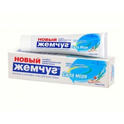 Зубная паста Новый жемчуг Сила моря 100 мл