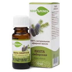 Масло эфирное Мирарома Пихта сибирская 10 мл