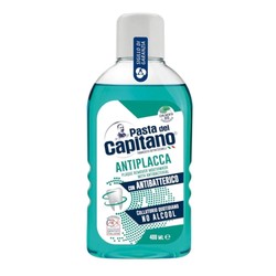 Ополаскиватель для полости рта Pasta Del Capitano против зубного налета предотвращает образование зубного камня 400 мл