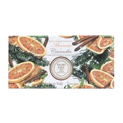 Мыло Fiori Dea кусковое апельсин и корица 6 шт.