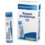 Феррум фосфорикум С9, гранулы гомеопатические 4 г 1 шт