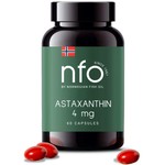 Астаксантин, Norwegian Fish Oil (Норвегиан фиш ойл) капсулы 4 мг / 700 мг 60 шт БАД к пище