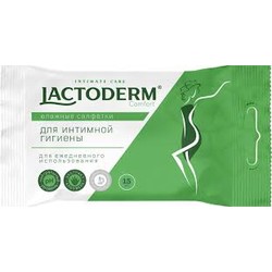 Салфетки влажные для интимной гигиены Lactoderm комфорт 15 шт.