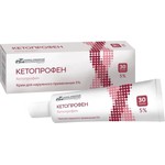 Кетопрофен, крем для наружного применения 5% 30 г 1 шт