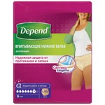 Белье нижнее для женщин, Depend (Депенд) р. L-XL 9 шт норм