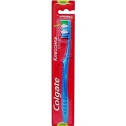 Зубная щетка Colgate классика плюс средней жесткости