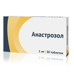 Анастрозол табл. п/о пленочной 1 мг 30 шт.