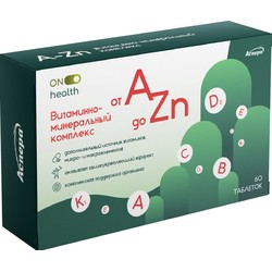 Витаминно-минеральный комплекс от A до Zn On Health 60 шт. табл. 630 мг