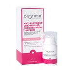 Крем-флюид для век Biotime For Home Care от отеков синяков мешков и темных кругов под глазами с кофеином и маслом авокадо 15 мл