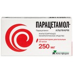 Парацетамол-Альтфарм, суппозитории ректальные 250 мг 10 шт