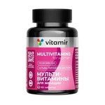 Мультивитамины для женщин, Vitamir (Витамир) таблетки покрытые оболочкой 1.1 г 60 шт