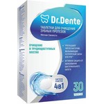 Таблетки для очищения зубных протезов, Dr.Dente (Др.Денте) 30 шт Мятная свежесть