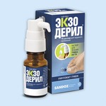 Экзодерил, раствор для наружного применения 1% 10 мл набор 1+1 флаконы
