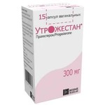 Утрожестан, капсулы вагинальные 300 мг 15 шт