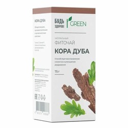 Фиточай Будь здоров! Грин кора дуба 1 шт. 75 г