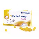 Рыбий жир, Омегадети капсулы 500 мг 30 шт