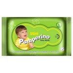 Салфетки влажные детские, Pamperino (Памперино) 15 шт с алоэ вера