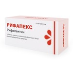 Рифапекс, таблетки покрытые пленочной оболочкой 150 мг 64 шт