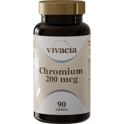 Хрома пиколинат Vivacia Vivacia 90 шт. табл. 200 мкг / 251 мг