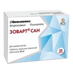 Зоварт Сан, таблетки покрытые пленочной оболочкой 50 мг 30 шт