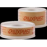 Лейкопластырь, Luxplast (Люкспласт) р. 1.9смх7.2см 10 шт на тканевой основе эластичный телесный