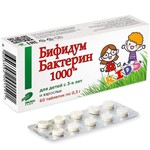 Бифидумбактерин 1000, таблетки 0.3 г 60 шт БАД пробиотики и пребиотики для взрослых и детей с 3 лет