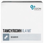 Тамсулозин, капсулы с пролонгированным высвобождением 0.4 мг 90 шт