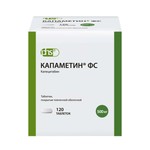 Капаметин ФС, таблетки покрытые пленочной оболочкой 500 мг 120 шт