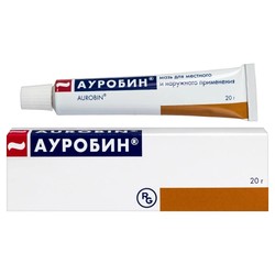 Ауробин мазь д/местн. и наружн. прим. 20 г 1 шт.