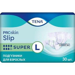 Подгузники для взрослых Tena слип супер 30 шт.