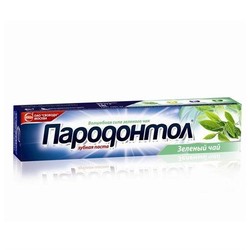 Зубная паста Пародонтол с экстрактом зеленого чая туба 124 г