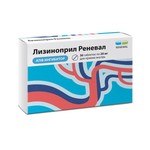 Лизиноприл Реневал, таблетки 20 мг 30 шт