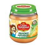Пюре, Сады Придонья 120 г яблоко абрикос с 5 мес банка