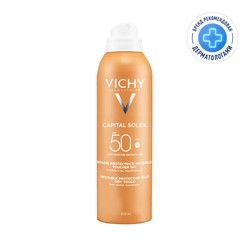 Спрей-вуаль солнцезащитный Vichy Капитал идеал солей увлажняющий SPF50 200 мл