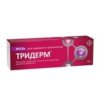 Тридерм, мазь для наружного применения 0.5 мг/г+1 мг/г+10 мг/г 15 г 1 шт