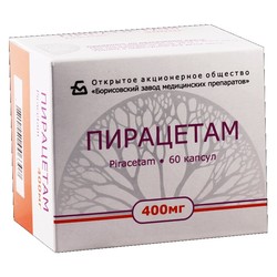 Пирацетам капс. 400 мг 60 шт.