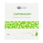 Салтиказон, порошок для ингаляций дозированный 50 мкг+100 мкг/доза 60 шт