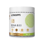 БЦАА 8:1:1, Ultrasupps (Ультрасаппс) порошок 300 г ультра голд со вкусом малины