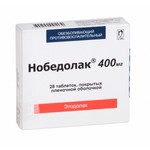 Нобедолак, таблетки покрытые пленочной оболочкой 400 мг 28 шт