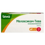 Мелоксикам-Тева, таблетки 15 мг 10 шт