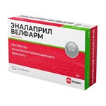 Эналаприл Велфарм, таблетки 10 мг 20 шт